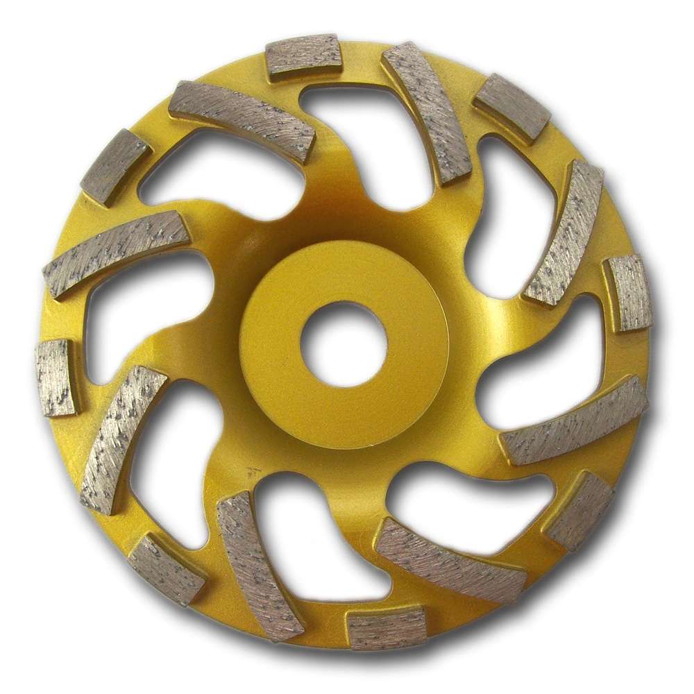 Benchmark Abrasives Turbo Diamantschleiftopf 4 1/2 Zoll – Für Beton, Mauerwerk, Marmor | Winkelschleifer Aufsatz Mit 5/8-11 Aufnahme
