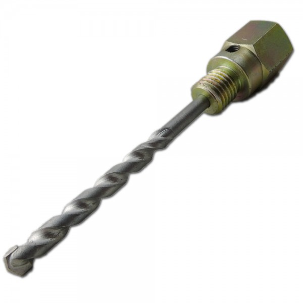 Aufnahmeschaft M18 innen M16 außen + Zentrierbohrer